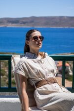 xειροποίητα Γυαλιά Στρογγυλά mod. 1413 Ξανθιά Ταρταρούγα