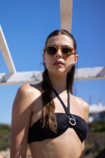 xειροποίητα Γυαλιά Τετράγωνα mod. 2502 Πετρόλ