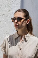 xειροποίητα Γυαλιά Τετράγωνα mod. 2502 Πετρόλ